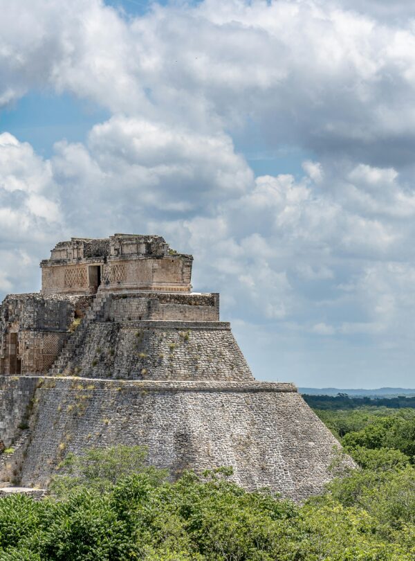 The Pyramid of the Magician in Mexico