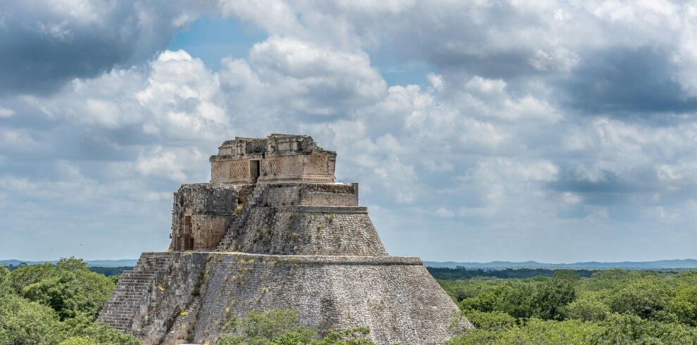 The Pyramid of the Magician in Mexico